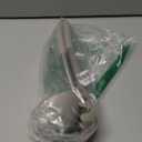 Silicone Pasta Fork and Ladle Spoon Set, Large Non Stick Kitchen Utensils for Cooking, Stirring, Soupand Sauce, Khaki