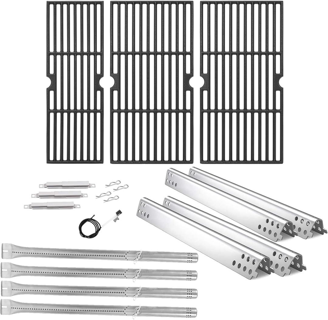 Grill Parts for Charbroil Performance 4-Burner Grill 463342119 463335517 463342118 463376017 G470-0002-W1 G321-0006-W1 G470-0004-W1 G470-5200-W1 for Charbroil Grill Replacement Parts (4-Pack Kit)