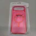 Hython Case for iPhone Air Case Magnetic Translucent Matte Phone Cases 6.5" [Compatible with MagSafe] Thin Slim Fit Shockproof Bumper Hard Protective Cover for Women Men Girls, Frosted Hot Pink