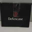 Defencase for iPhone 15 Magnetic Wallet Case Compatible with Magsafe with RFID Blocking Zipper & Card Holder for Women Men, PU Leather Strap Detachable Phone Case for iPhone 15 (6.1 inches), Black