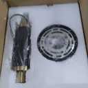 Modern Wall Sconces 24" Knurled Texture Cylinder Bathroom Vanity Lights Fixtures with Clear Striped Glass Shade 2-Lights Brushed Brass Gold Black Indoor Wall Lighting for Bedroom Hallway