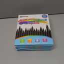 6 x 16 Pcs Rainbow Colored Pencils, Art Supplies Stocking Stuffers for Kids, Creative Teens Gifts Trendy Stuff for Girls Age 5-12, Great Party Favors Gift for Birthday/ Valentine's Day/ Easter/ Christmas