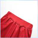 Boys Halloween Cartoon Outfit Red Long Sleeve Zipper Up Hoodies Novelty Pants Set (Red)