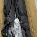 SLOW DOLPHIN Photo Video Studio Triple Crossbar 10 (W) x 8.5 (H) ft Adjustable Photography Backdrop Background Support Stands, with Mounting Bracket and 6 Pcs Spring Clamp, Carry Bag