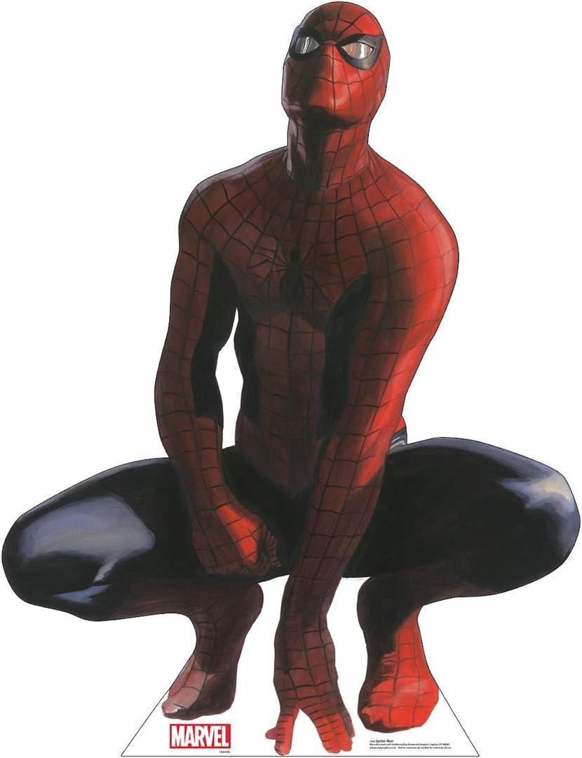 Cardboard People Spider-Man Life Size Cardboard Cutout Standup - Marvel, One Size