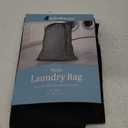 Whitmor® Black Mesh Laundry Bag