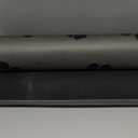 18"30" Dog Food Mat-Absorbent Dog Mat for Food and Water, No Stains Quick Dry Cat Food Bowl Mat with Footprints for Messy Drinkers,Dark Grey (Dark Gray-JY)