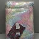 Rainbow Area Rugs for Girls Bedroom, 9x12 Fluffy Fuzzy Shaggy Carpet for Kids Playroom Nursery Living Room, Thick Soft Plush Mat for Kids Baby Boys Teen Dorm Home Decor Aesthetic