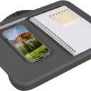 LAPGEAR Compact Lap Desk Fits Up to 14 Laptops Charcoal Style No. 43105