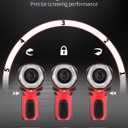 AVID POWER Electric Screwdriver Set Rechargeable 4V Cordless Screwdriver Kit with 44pcs Accessories, 5.65Nm Screw Gun, 5+1 Torque Setting, 2 Position Handle with LED Light
