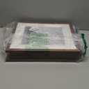 upsimples 11x14 Picture Frame Set of 5, Display Pictures 8x10 with Mat or 11x14 Without Mat, Wall Gallery Photo Frames, Brown