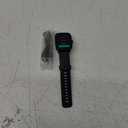 AI Voice-Controlled Smart Watches with 1.85" Screen - IP68 Waterproof, 24/7 Heart Rate Monitoring, Stress/Sleep/SpO2 Tracker, 100+ Sports Modes, Weather, Compatible with Android & iOS, Black