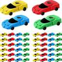 48 Pcs Car Erasers for Kids Vehicle Erasers Mini Car Eraser Fun Eraser for Kids Students School Supplies Prize Valentines Gifts Party Favor