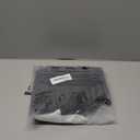 Verdusa Women's Maxi Skirts Ruched Mesh Sheer Long Skirt Ruffle Flowy Brunch Going Out Outfits, Large, Black