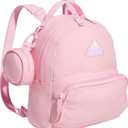 adidas Mini Backpack for Women  Small Bag for Travel, Gym, Festival & More (One Size, True Pink)