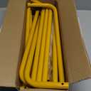 Wedding Sign Holder,Adjustable Welcome to Our Wedding Sign Stand with 2 Leather Sign Hanging Straps,Wedding Seating Chart Stand for Party,Baby Shower,Graduation Ceremony(Posters Excluded) (68.9inch, Gold-1PCS)