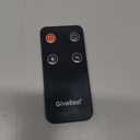 GiveBest Programmable Space Heater with LED Display, Remote Wall Outlet Electric Heater with Thermostat and Timer for Home Office Bathroom Indoor Use, Small Plug in 450 Watt Heater, ETL Listed