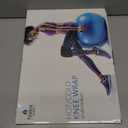 NatraCure Hot & Cold Knee Wrap Brace Support Ice Wrap for Knee Pain - Ice Packs for Knees - Post Knee Surgery Recovery Gift Must Haves, MCL, PCL, ACL Recovery Must Haves - Knee Wraps for Pain Relief (Black)