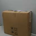 Amazon Basics 16" Pedestal Fan with Remote for Bedroom, Living Room, Office, Adjustable Height, Dual-Layered Blades, 3 Speeds, 3 Modes, Timer, Tilt Head, 60W, Black