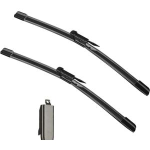 2 Wiper Blades Replacement For 2013-2019 2020 Ford Escape Edge Focus - Original Equipment Windshield Wiper Blade Set - 28"+28" (Set of 2) Pinch Tab