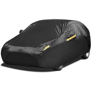 UV Protection Car Cover Windproof Dustproof Scratch Resistant Outdoor Universal Full Car Covers for Hatchback (B6-Fit Hatchback-Length Up to 173 inch)