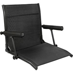 Mesh Fishing Boat Seat 2-Pack, Upgraded Armrest, Breathable Wearproof Mesh Fabric, Thick Aluminum Frame, Balances Comfort and 350 LBS Capacity, 90° Foldable, Ergonomic All-Day Comfort