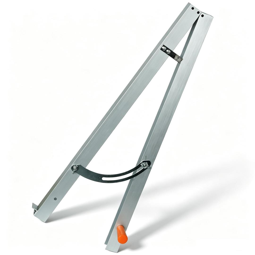 BMTURNING Table Saw Tapering Jig for Angle Cutting, Lightweight Aluminum Rails and Laser Engraved Scale, 15 Degrees of Taper, for Table Saw and Bandsaw.
