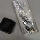 Clock Mechanism Replacement Battery Operated Silent Clocks Kit Include Clock Hands Second Hand DIY Repair Parts Shaft Length 12mm(15/32 Inches)