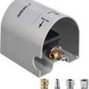Tool Daily Pressure Washer Foot Valve for Sewer Jetter Kit, as Power Washer Ball Valve, 4000 PSI