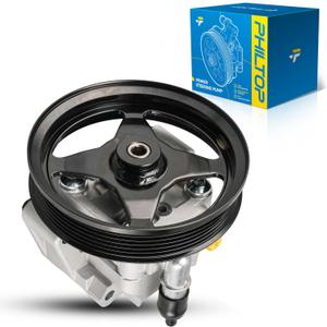 PHILTOP 215353 Power Steering Pump Pulley, Fit for 2003-2005 Thunderbird, 2003-2005 LS 3.9L, 2006 LS, Replace # 2153536W4Z3A696B3W4Z3A696BARM