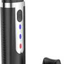 Eyebrow Trimmer and Facial Hair Remover, Rechargeable Hair Removal Women's Electric Shaver Razor for Peach Fuzz Chin Cheek Upper Lip (Black)