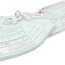 Hallmark Keepsake Star Trek Mini Christmas Ornament (U.S.S. Voyager) 0.25" Tiny Ornament for Tabletop Tree