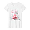 Paris Woman Woman Paris T-Shirt (White,Small)
