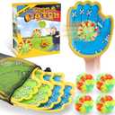 Dolanus Toss and Catch Games - Throw Catch Velcro Ball Set with 4 Paddle, 4 Balls, Toys for Kids Outdoor Outside Pool Sand Beach Activities, Birthday Gifts for Ages 3 4 5 6 8 12 Year Old Boys Girls