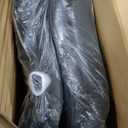 Amazon Basics Big & Tall Executive Office Desk Chair with Lumbar Support, Adjustable Height, 350 Lb Capacity, Black Pewter Finish, 28.5" D x 30.25" W x 47.9" H