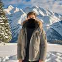 2 Pack Winter Neck Warmers Face Mask for Men Women Fleece Neck Gaiter Mask Face Cover Balaclava Scarf (Black)