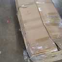 LITTLE TREE 63-Inch Home Bar Table, 2-Tier Storage Shelf Mini Bar Unit, Kitchen Pub Table, Small Indoor Bar Counter, Black