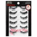 Ardell Demi Wispies Eyelashes  Multi-Dimensional, Eyelashes Natural Look, 6 Pairs (Black)