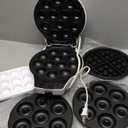 Thick Belgian Waffle Maker with 3 Removable Plates, 7 Non Stick Belgian Waffle Iron Removable Plates, 3 in 1 Mini Donut Maker Machine, Cake Pop Maker Machine Set with Accessories & Tools