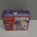 64 Pcs Stacking Tower Game with 22 Cards, Giant Tumble Balance Game for Kids, Family Games for Kids and Adults, Ideal Gifts for Teen Boys & Girls, Party Board Game for Kids 6-12 & Adults