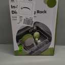 Over the Sink Expandable Dish Drainer Drying Rack In Stainless Steel for Small Kitchen, Counter Space Saving Modern Compact Metal Above Plate Dryer Strainer, Adjustable Hanging Inside Drain Holder