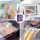 CAREGY Vacuum Sealer Bags 400 Quart 8" x 12" with BPA Free for Food Storage Meal Prep or Sous Vide