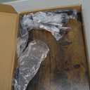 Desk Extender, 15-inch Clamp-On Desk Shelf, Height-Adjustable Desktop Shelf Organizer for Monitors Office and Gaming Accessories, Arm Support Table Extension, 44lbs Heavy Duty, Darkbrown