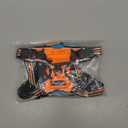 Eagloo Dog Harness for Large Dogs, No Pull Service Vest with Reflective Strips and Control Handle, Adjustable and Comfortable for Walking, No Choke Pet Harness with 2 Metal Rings, Orange, Large