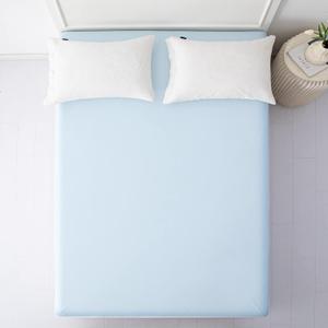 2 Mattress Protector Bunk Size (2ft x 64") – 100% Waterproof Zippered Cover, 6-Inch Deep, Six-Sided Encasement, Perfect for Campers, Motorhomes & Travel Trailers (Light blue) fabric