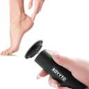 2 x Professional Electric Foot File, Adjustable Rotatable Electronic Foot Dead Skin Remover Callus Remover Tool for Home & Nail Salon with 60 pcs Replacement Sandpaper Disk,Black