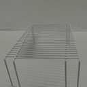 iPEGTOP Kitchen Cabinet Storage Shelf Rack, Set of 2 Large (15.7 x 9.4 Inch) Rustproof Metal Wire Shelves Spice Shelf Rack Cupboard Organizer for Pantries Countertops Utensils Organization, White