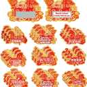 2 x HOWAF 64pcs Chinese New Year Fortune Cards 2026, 2026 Year of The Horse Party Game Scratch Off Fortune Cards,Spring Festival Scratch Off Card for Lunar New Year Party Favors