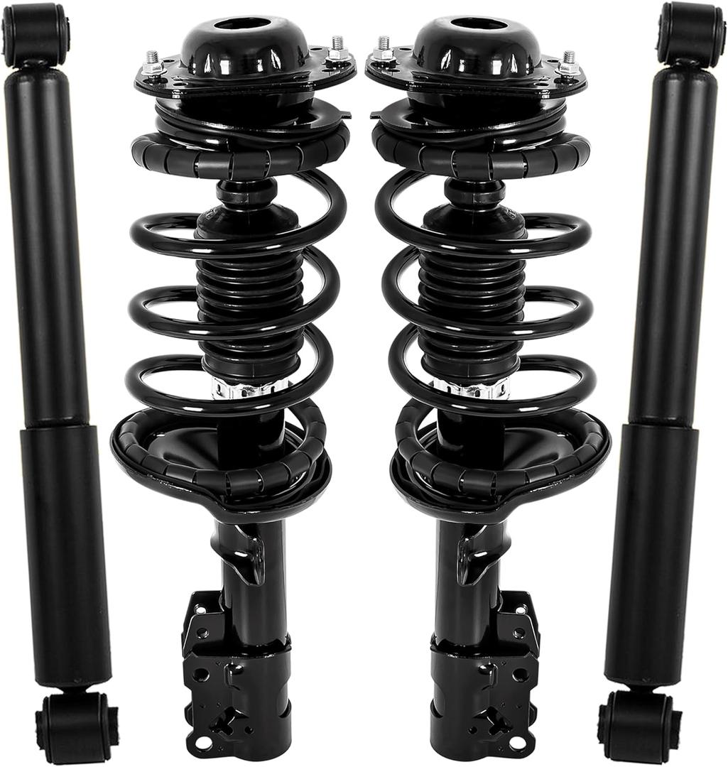 Front Struts Rear Shocks Compatible with 2005-2010 Chevrolet Cobalt 2006-2011 Chevy HHR 2007-2009 Pontiac G5 2005-2006 Pontiac Pursuit Shock Absorbers 172179R 172179L 349043