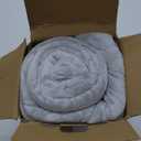 Bedsure Sherpa Fleece Throw Blanket for Couch - Thick and Warm, Soft Fuzzy Plush Throw Blanket for Winter, Light Grey, 50x60 Inches (Throw (50" x 60"), 02 - Light Grey)
